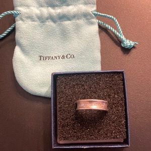 Tiffany & Co. 925 Silver Band Size 7